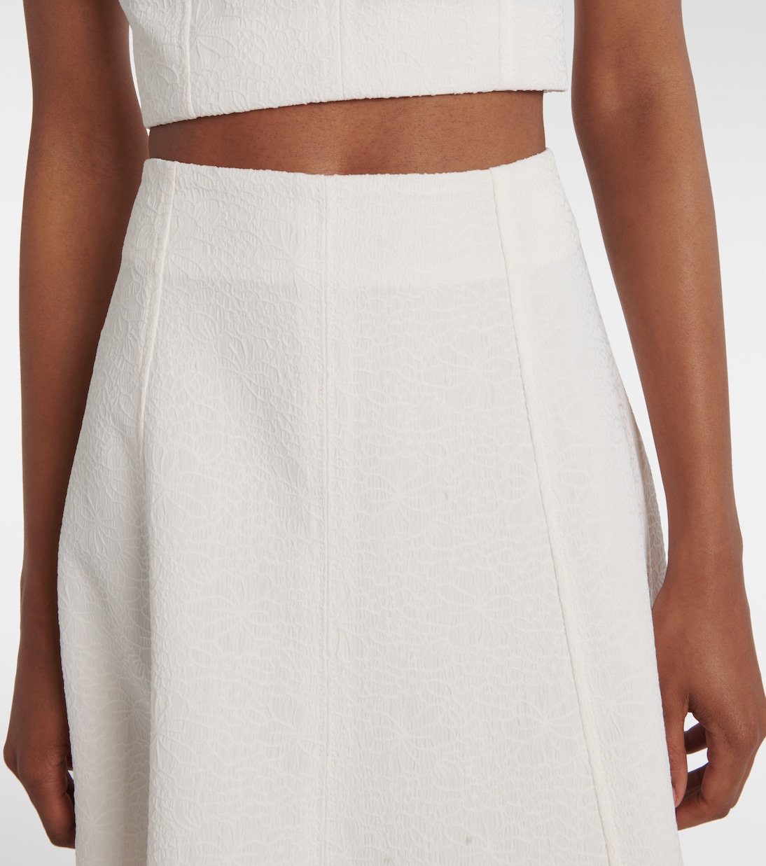 Midirock Fellini aus Jacquard | Veronica Beard