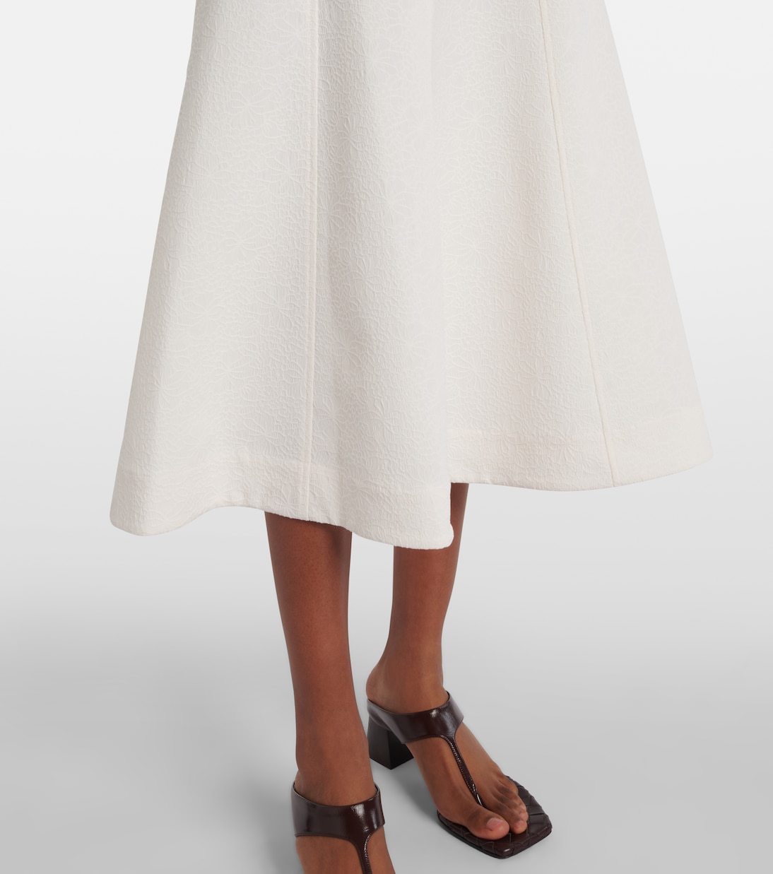 Midirock Fellini aus Jacquard | Veronica Beard