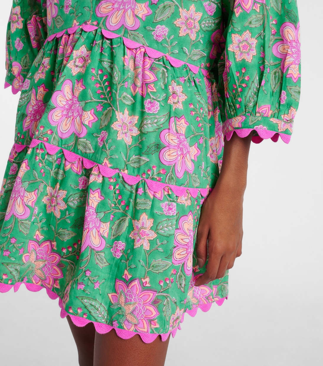 Robe en coton à fleurs | Juliet Dunn