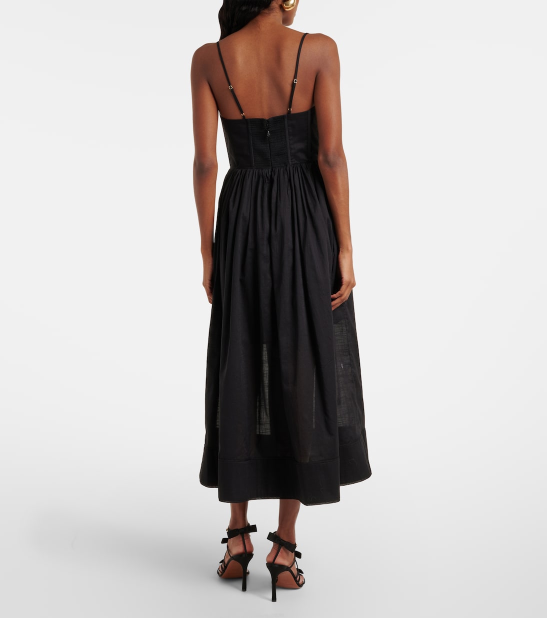 Vestido corsé Rhiannon fruncido | Zimmermann