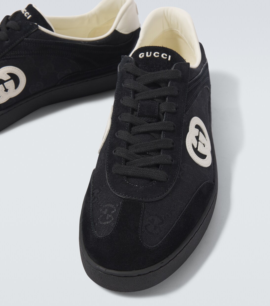 G75 suede and canvas sneakers | Gucci