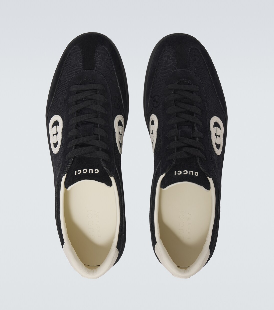 G75 suede and canvas sneakers | Gucci