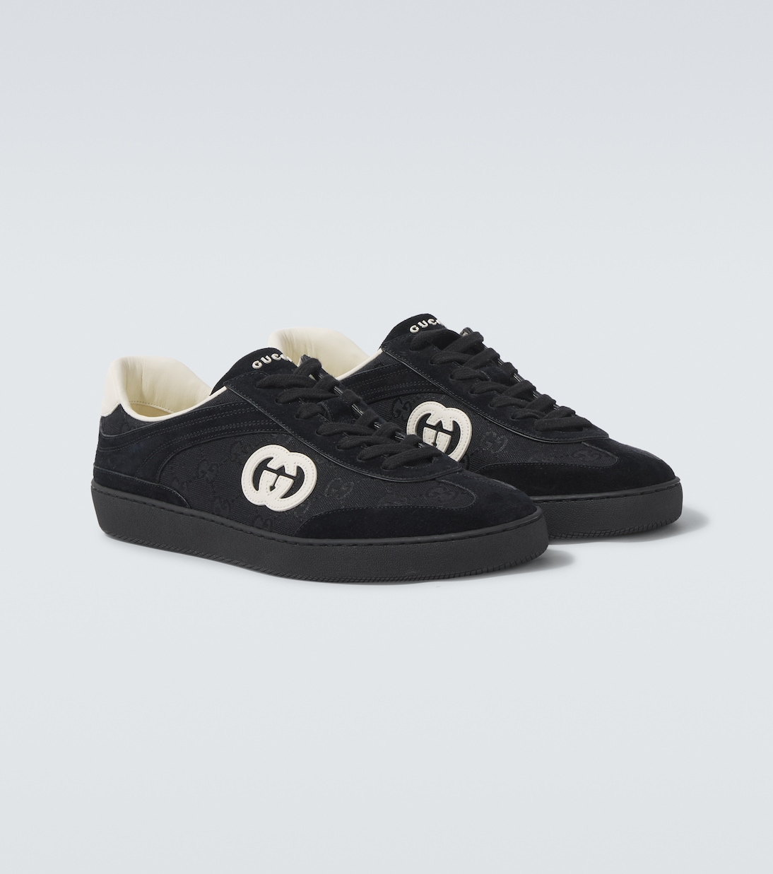 G75 suede and canvas sneakers | Gucci