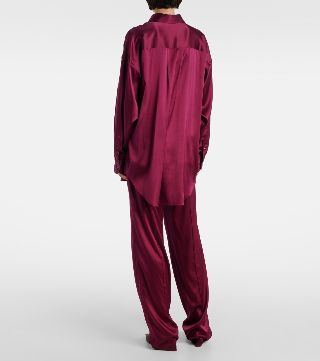 Silk-blend satin shirt | Tom Ford