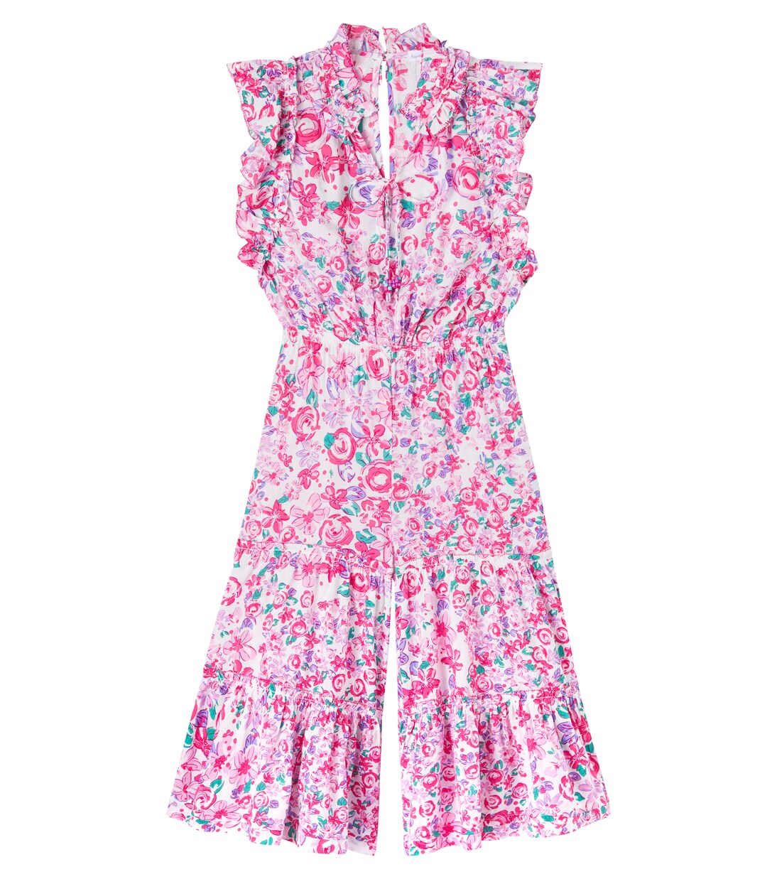 Belene floral playsuit | Poupette St Barth Kids