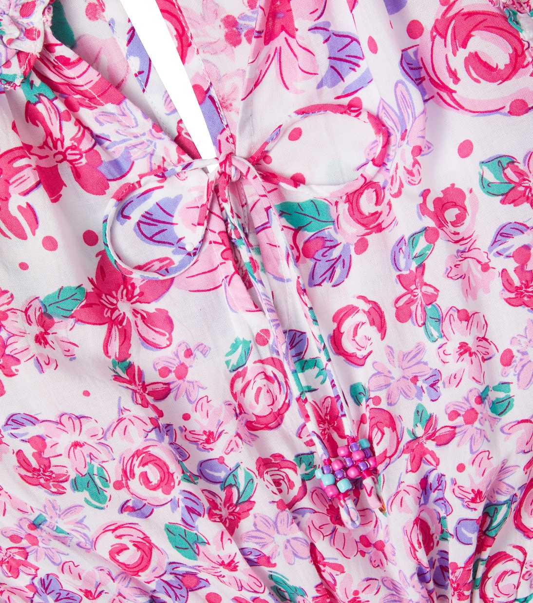 Belene floral playsuit | Poupette St Barth Kids