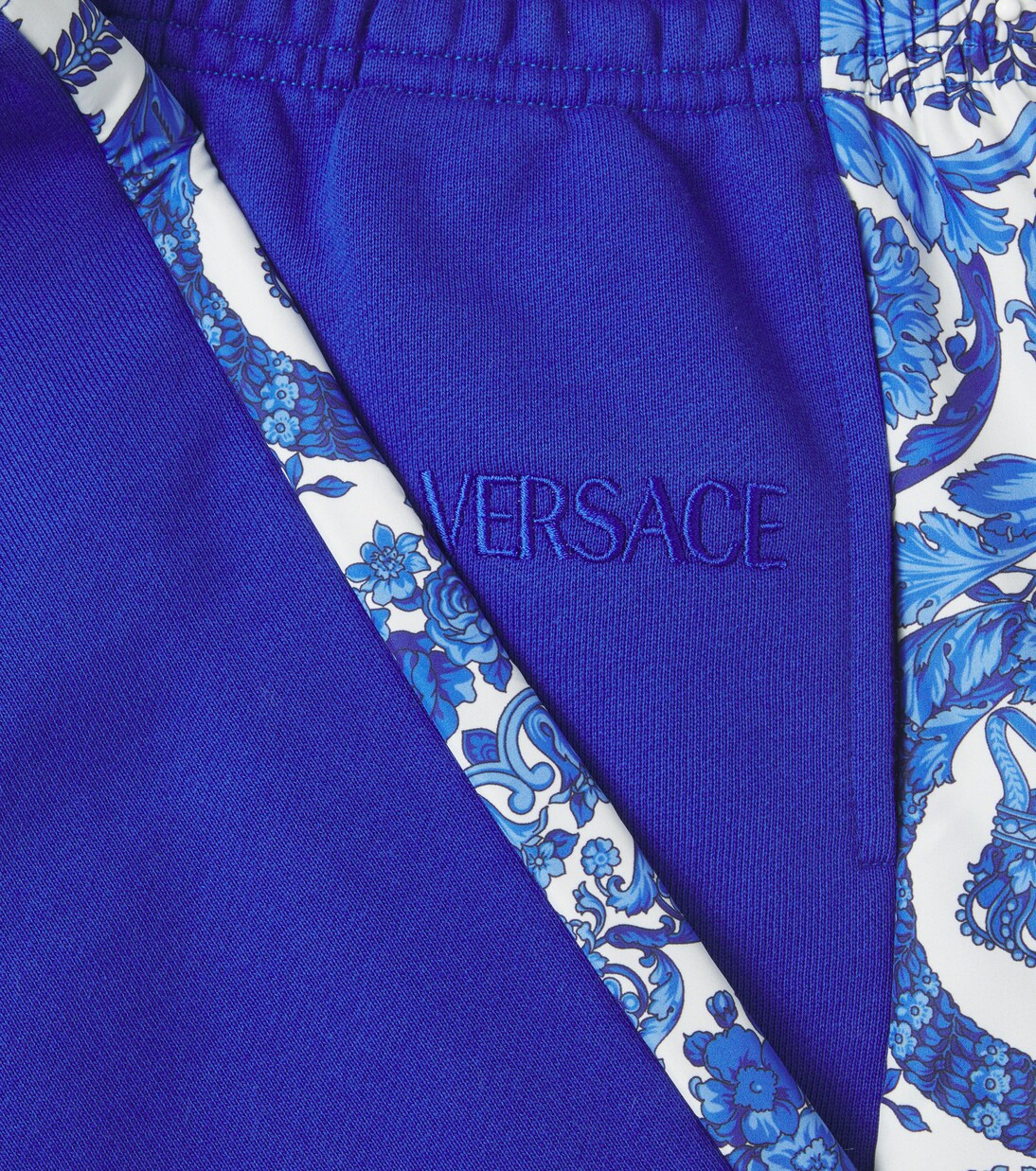 Barocco cotton sweatpants | Versace Kids