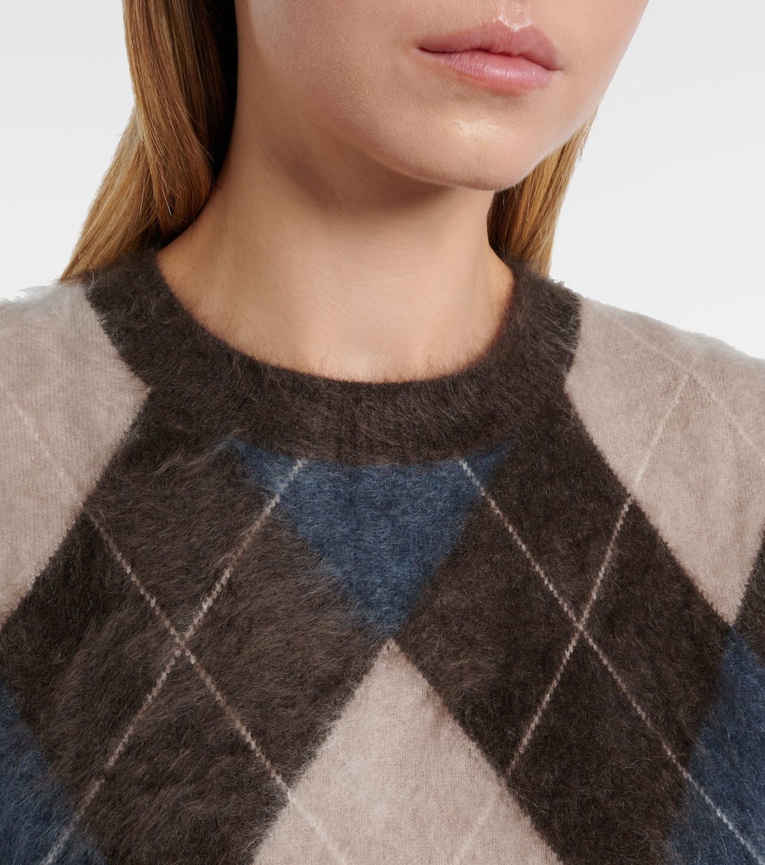 Yasmin Argyle cashmere sweater vest | Lisa Yang