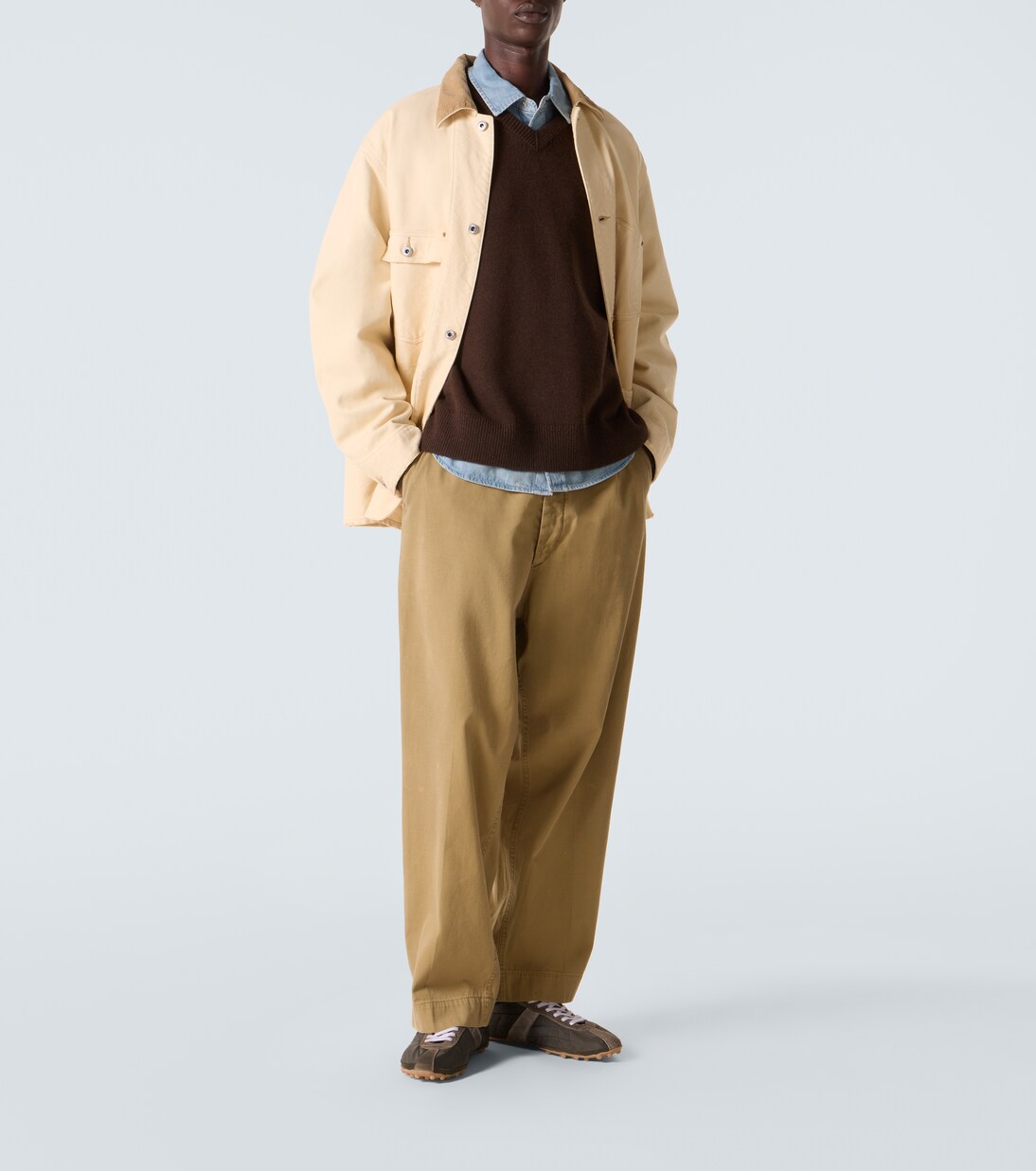 Vintage cotton chinos | A.Presse