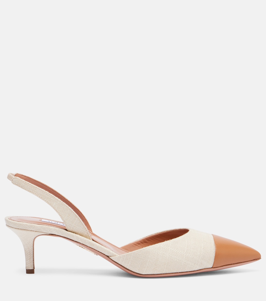 Slingback-Pumps Milanese 50 mit Leder | Aquazzura