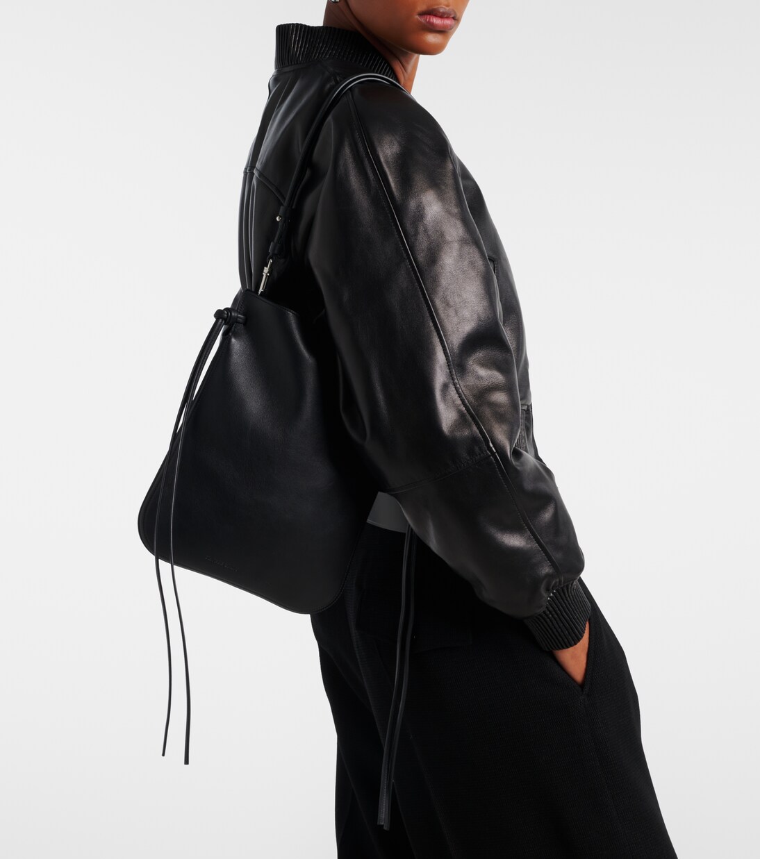 Gig Small leather shoulder bag | Phoebe Philo