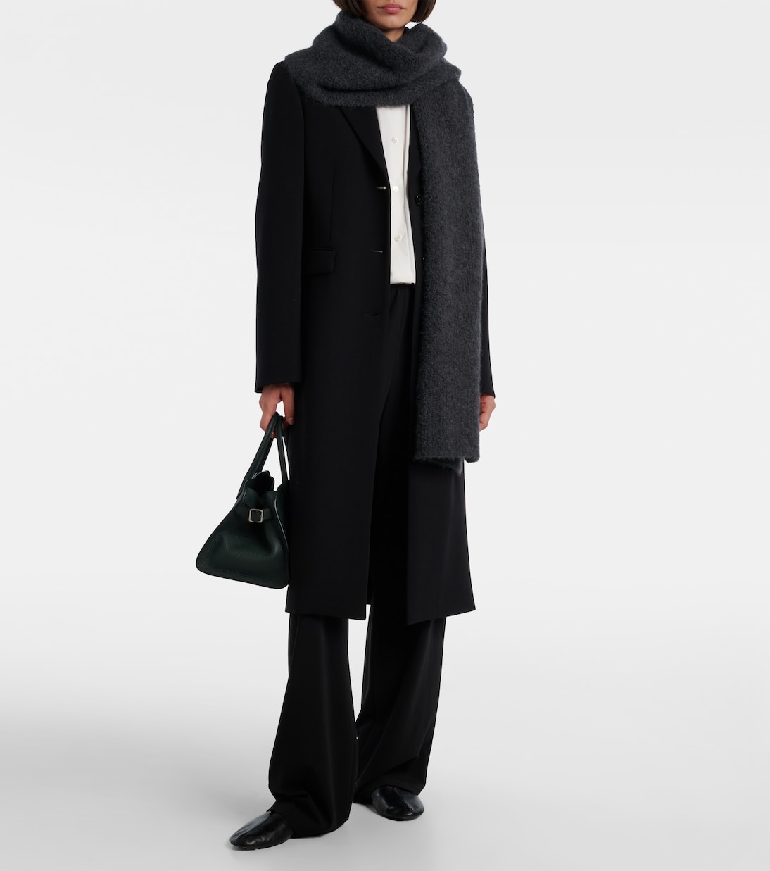 Luthgard 캐시미어 알파카 실크 스카프 | The Row