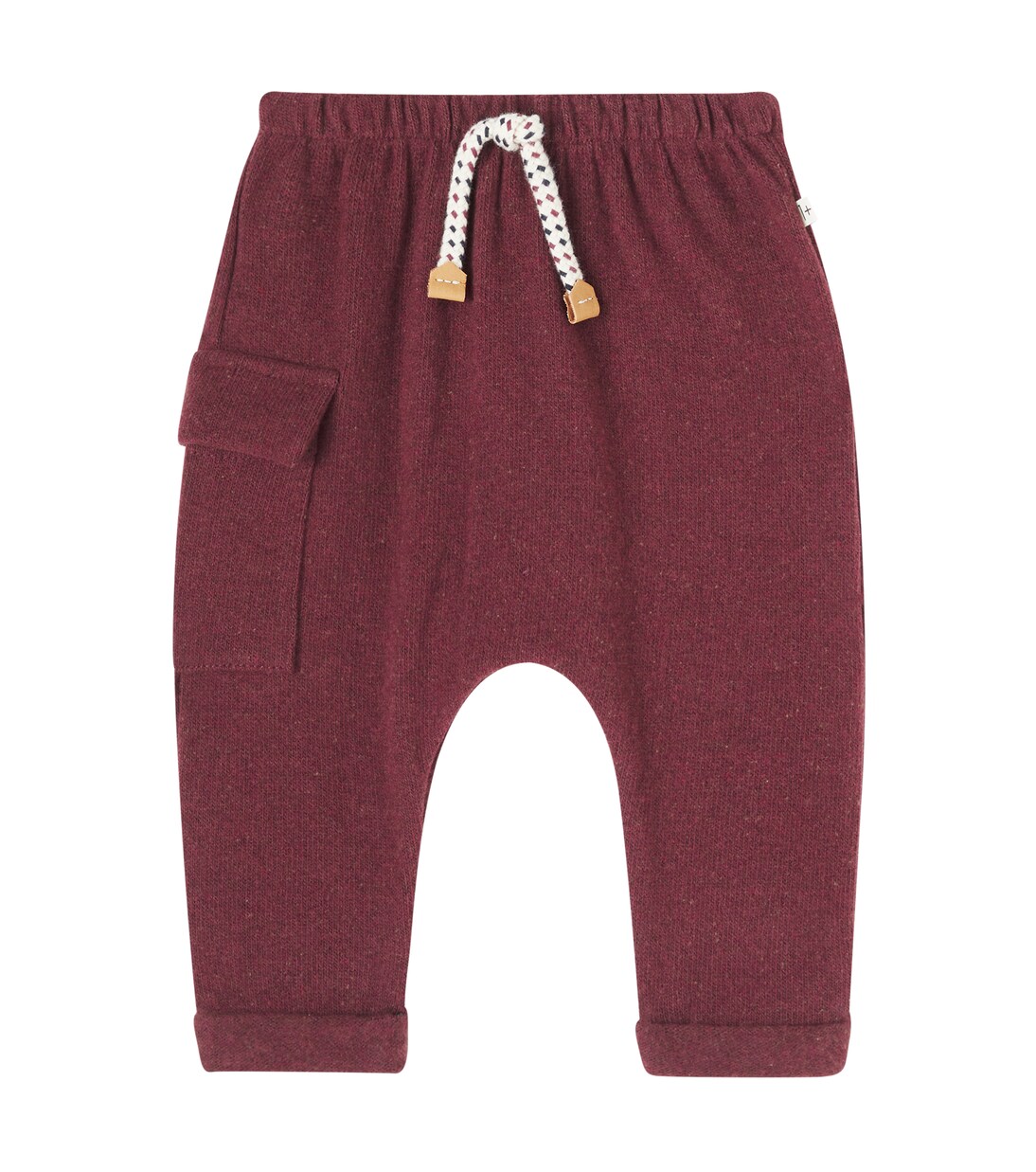 Baby Malte knitted cotton-blend sweatpants | 1 + in the Family