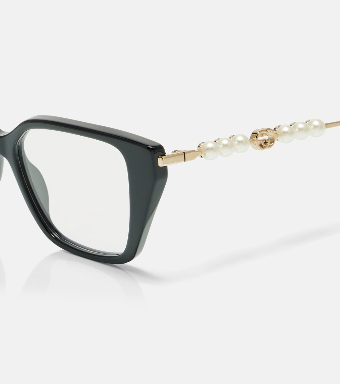 Interlocking G embellished cat-eye glasses | Gucci