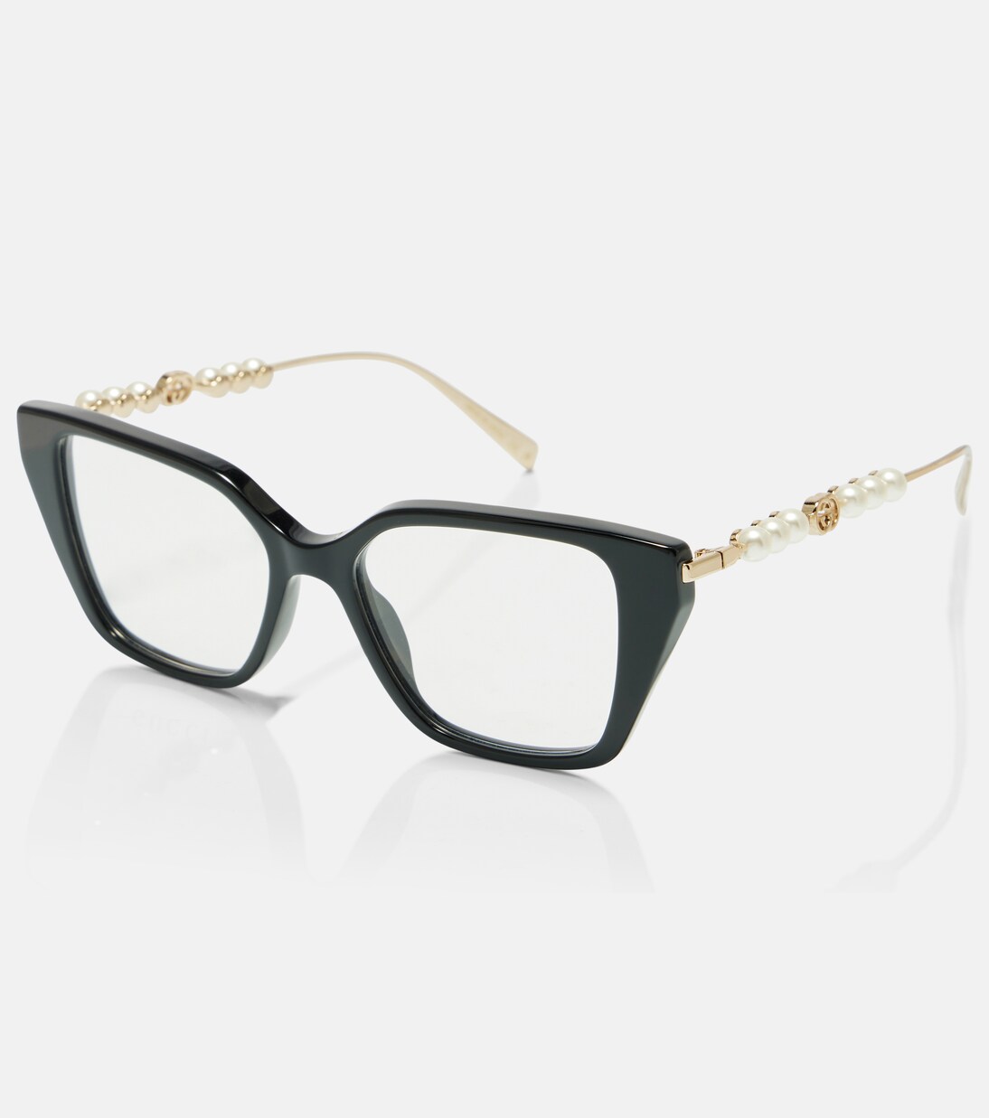 Interlocking G embellished cat-eye glasses | Gucci
