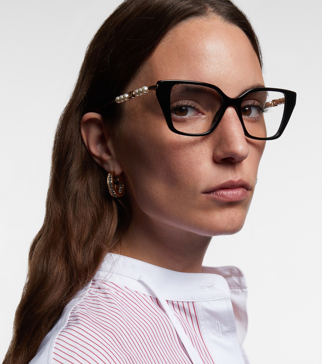 Interlocking G embellished cat-eye glasses | Gucci