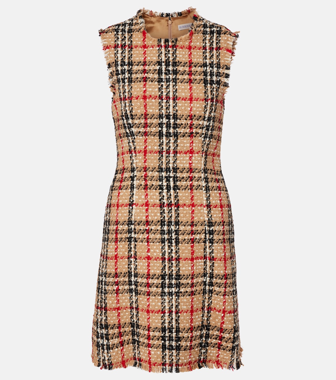 Minikleid Burberry Check aus Bouclé | Burberry