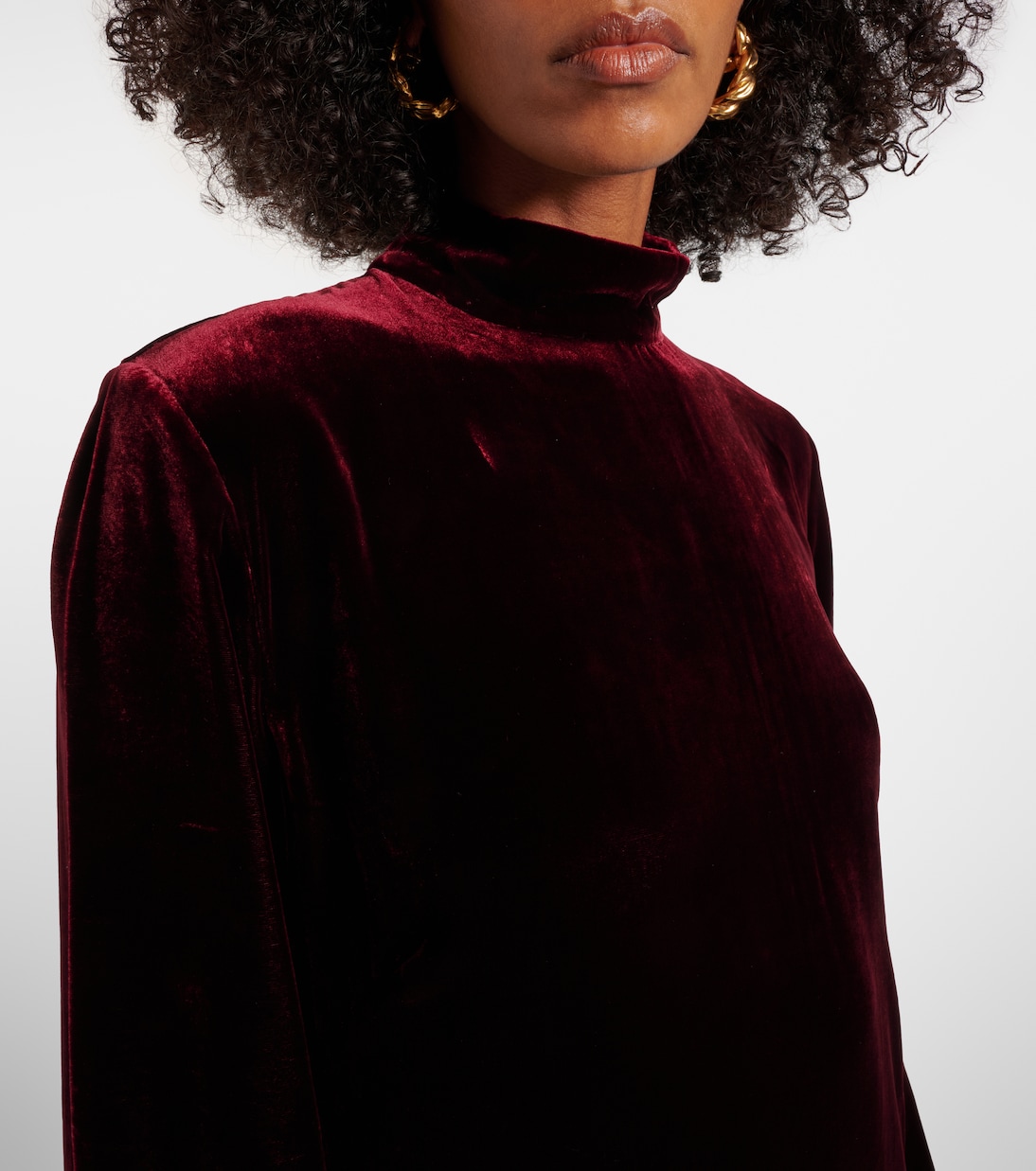 Gina Venti feather-trimmed midi dress | Taller Marmo