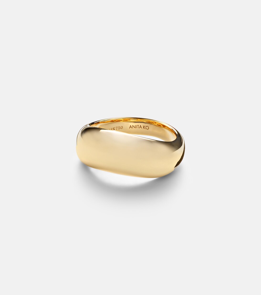 Celeste Wave 18kt gold ring  | Anita Ko
