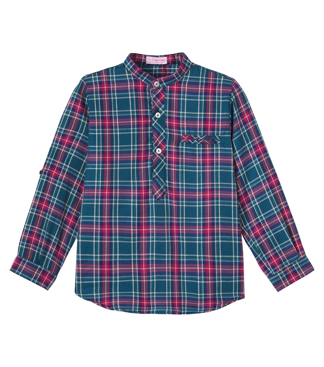 Mateo tartan cotton-blend shirt | La Coqueta