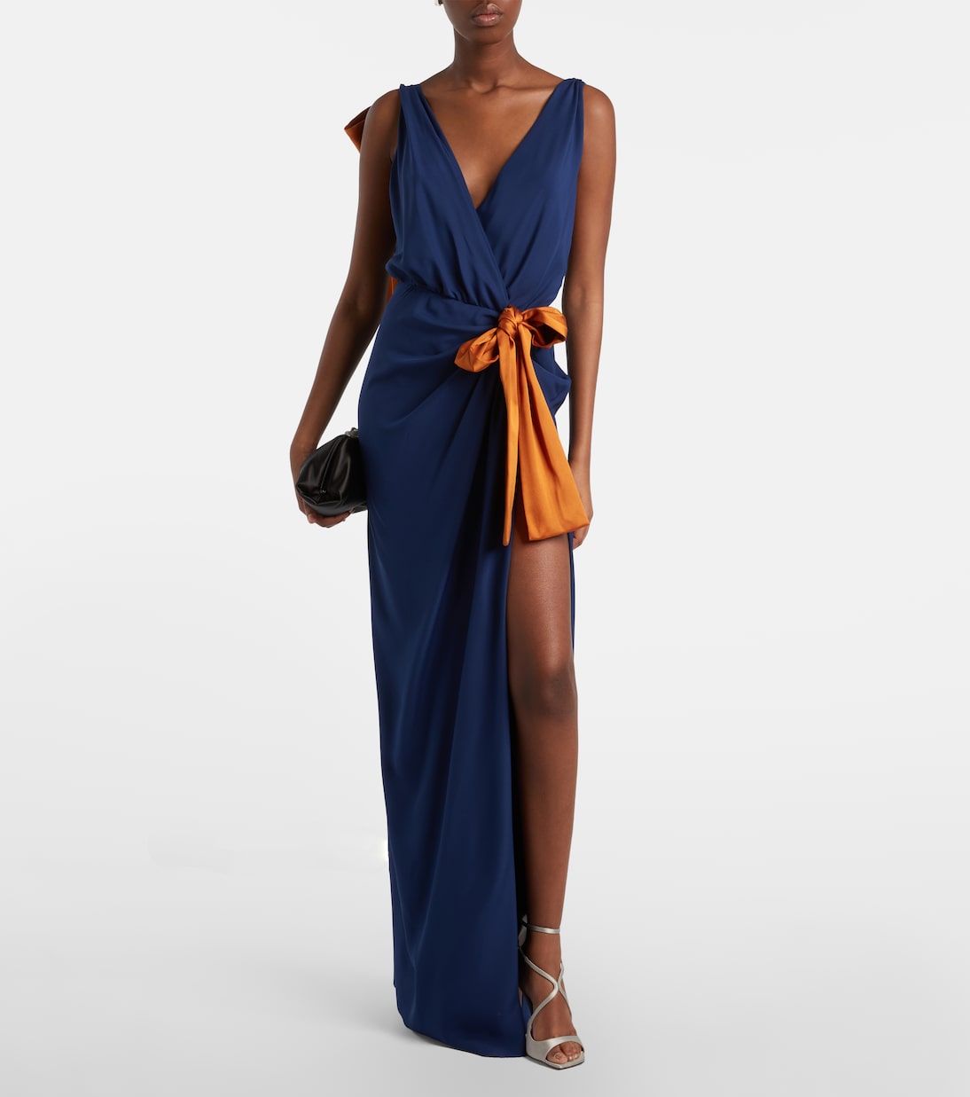 Sandalen Azia 110 aus Satin | Jimmy Choo