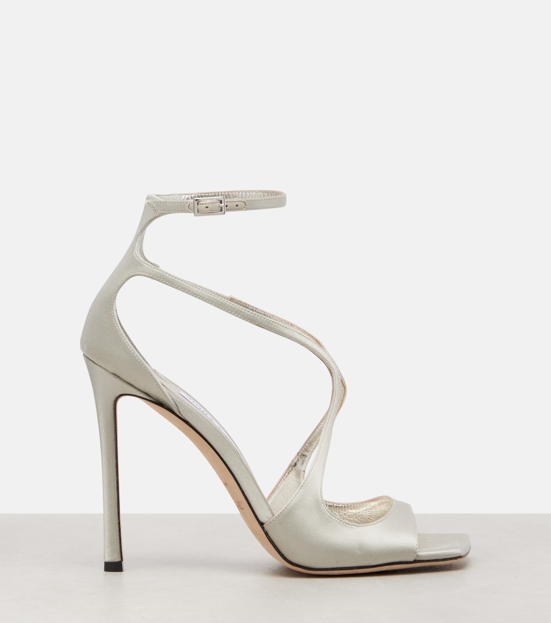 Sandalen Azia 110 aus Satin | Jimmy Choo