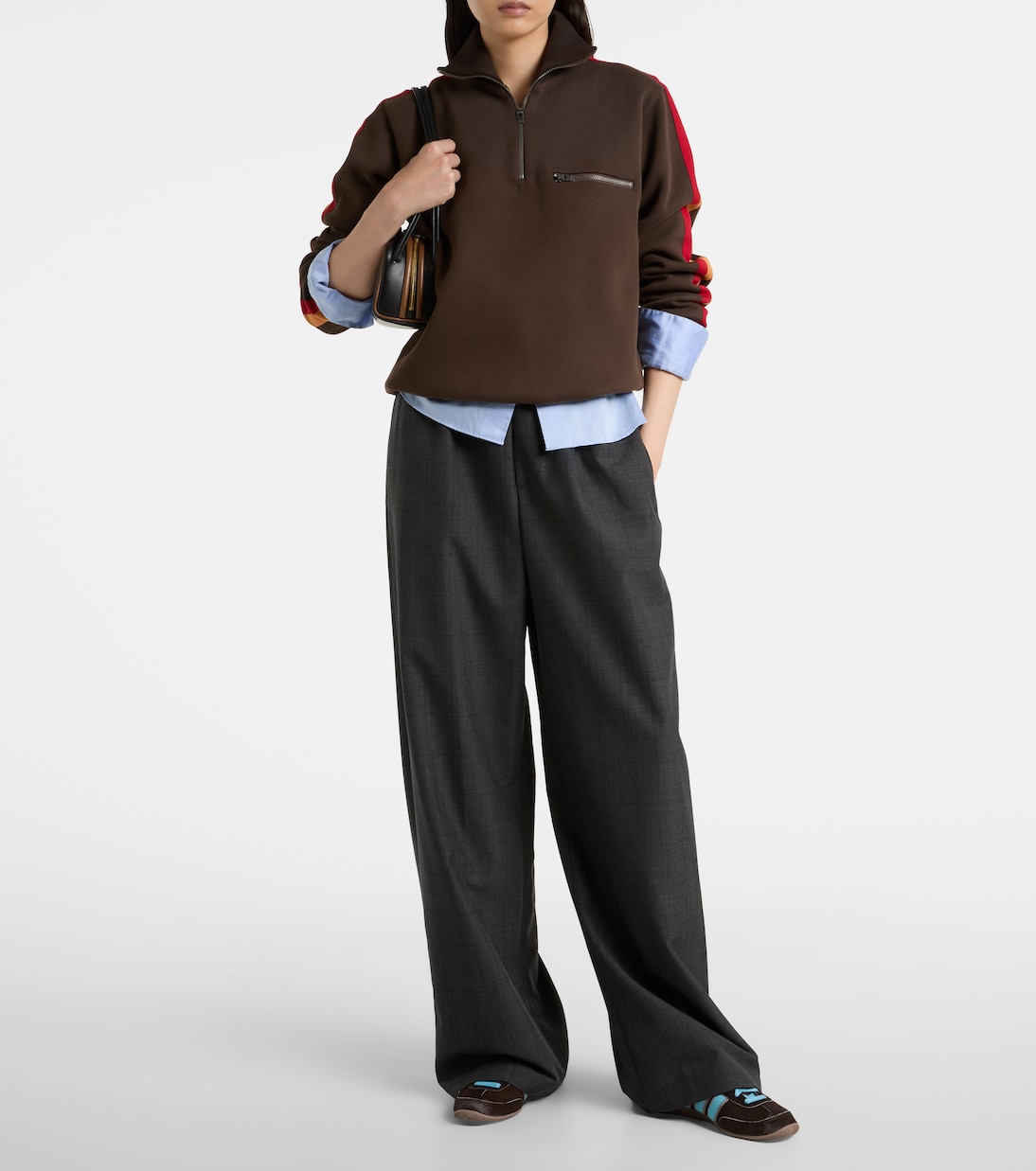 Baskets Japan en cuir façon poulain et cuir | Adidas