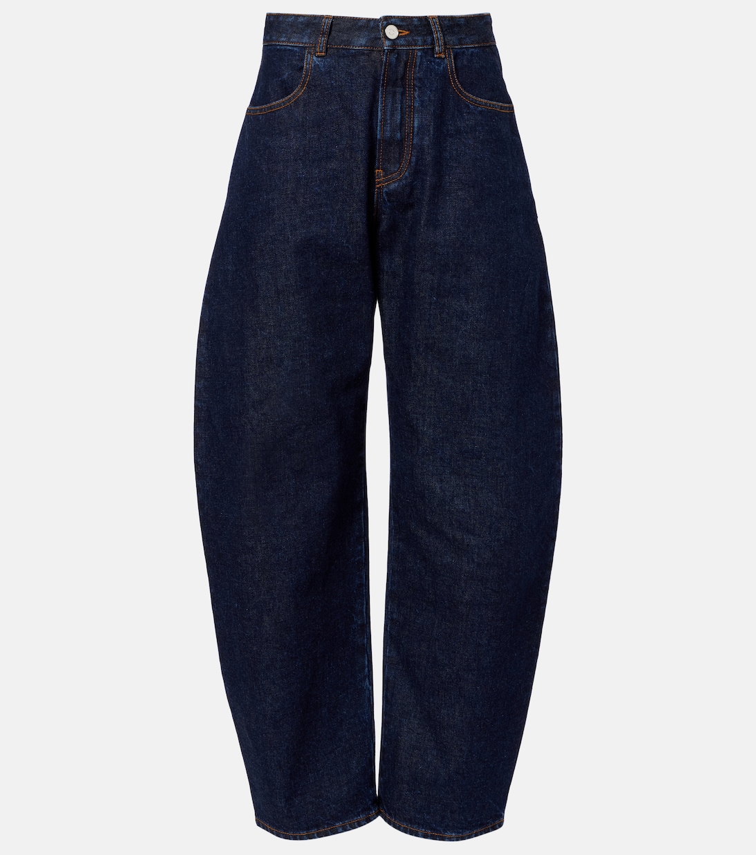 Mid-Rise Barrel Jeans | Alaïa