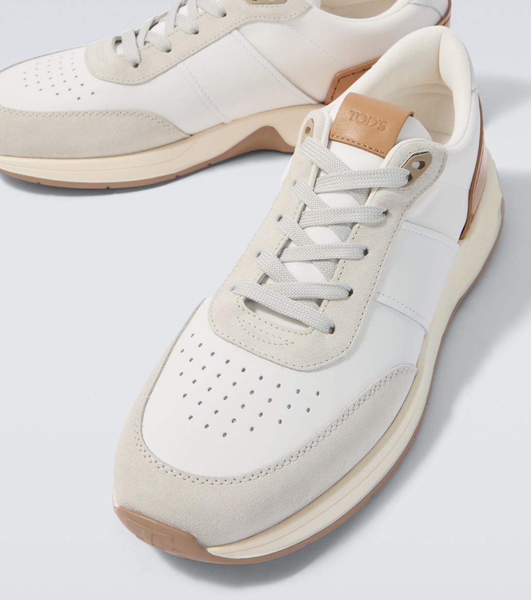 Sneakers aus Leder und Veloursleder | Tod's