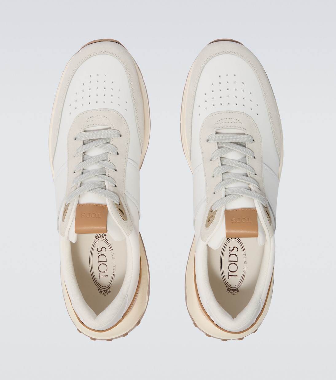 Sneakers aus Leder und Veloursleder | Tod's