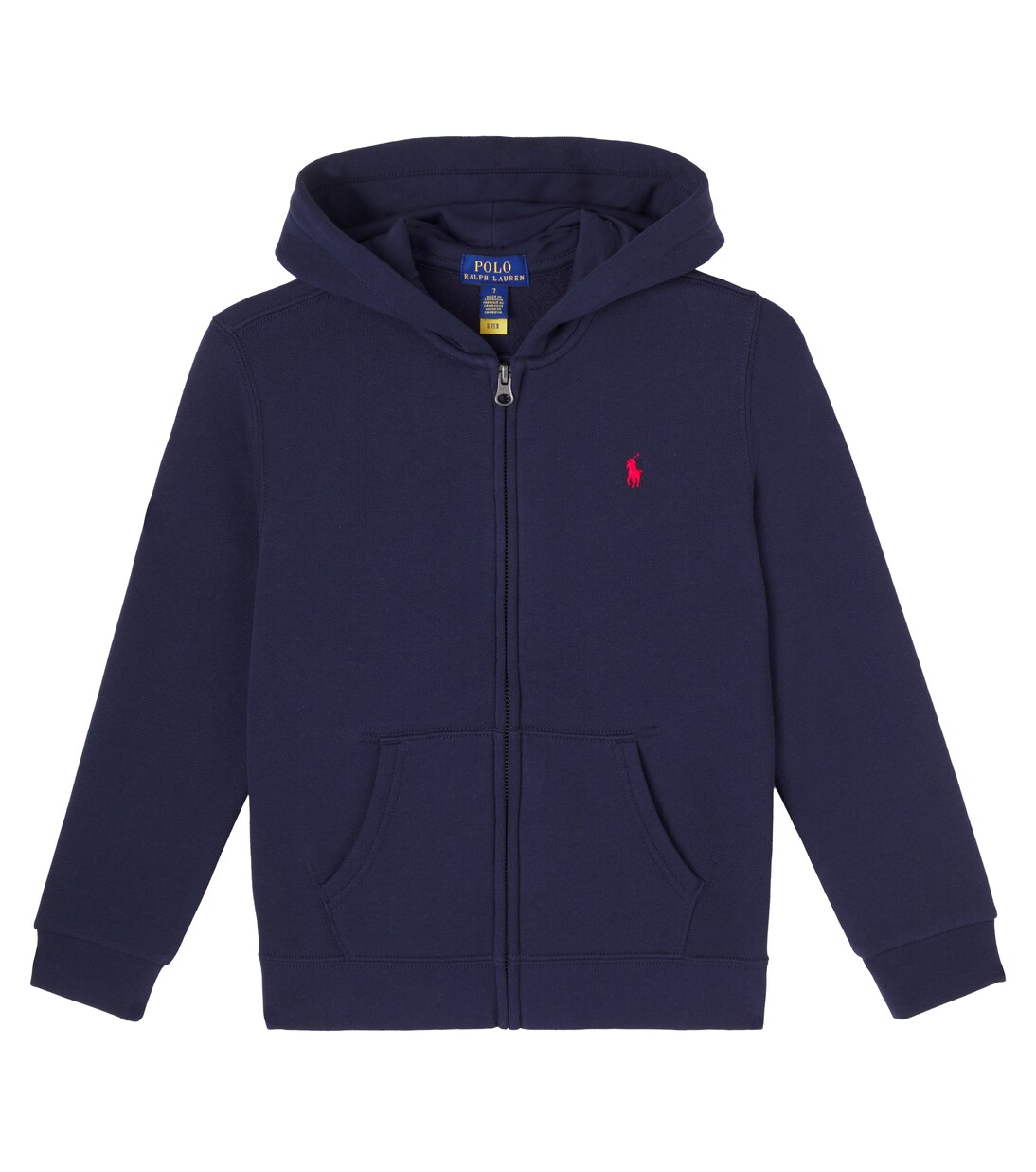 Cotton-blend fleece zip-up hoodie | Polo Ralph Lauren Kids