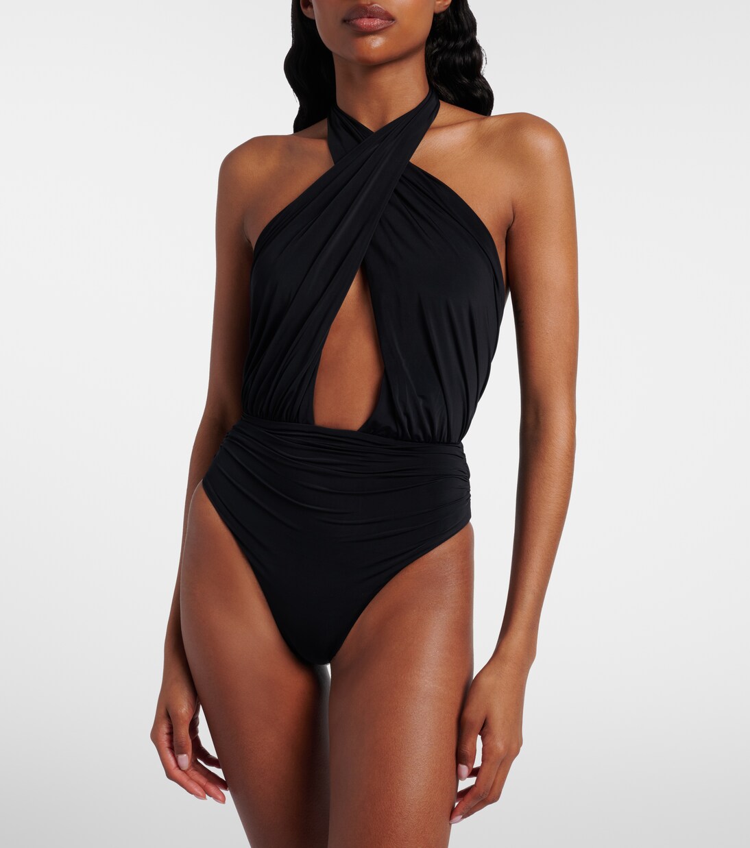 Bañador drapeado con aberturas | Balmain