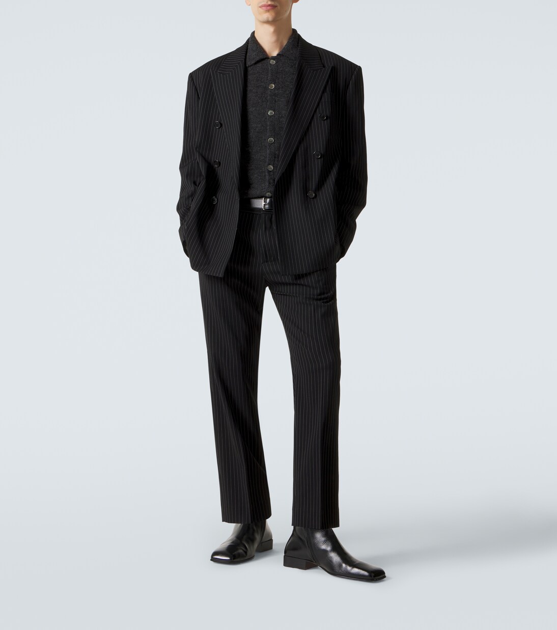 Pinstripe straight pants | Acne Studios