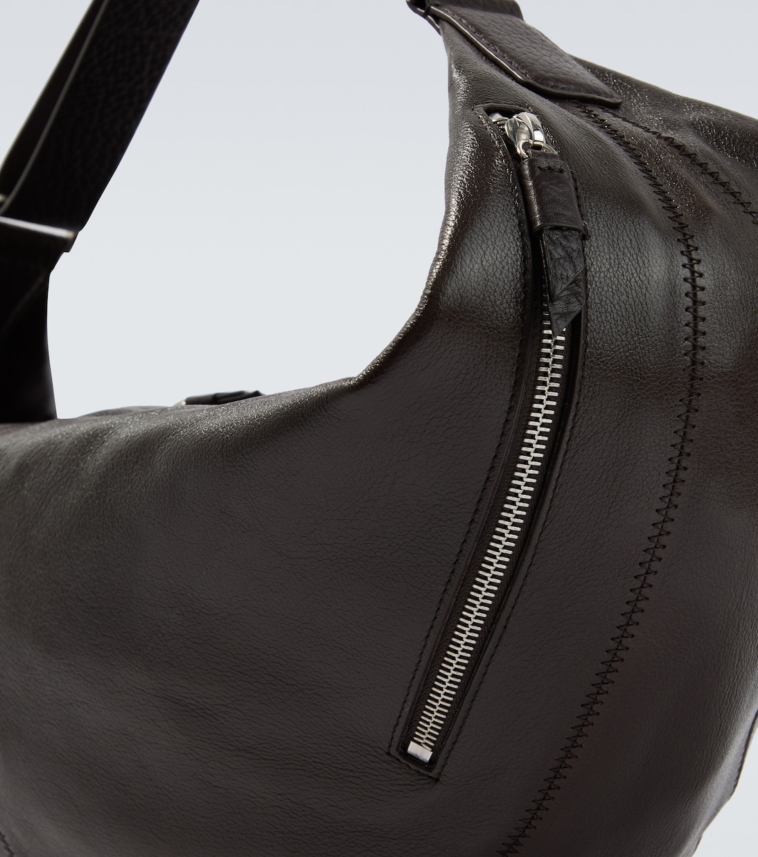 Quiver Clip leather shoulder bag | Lemaire
