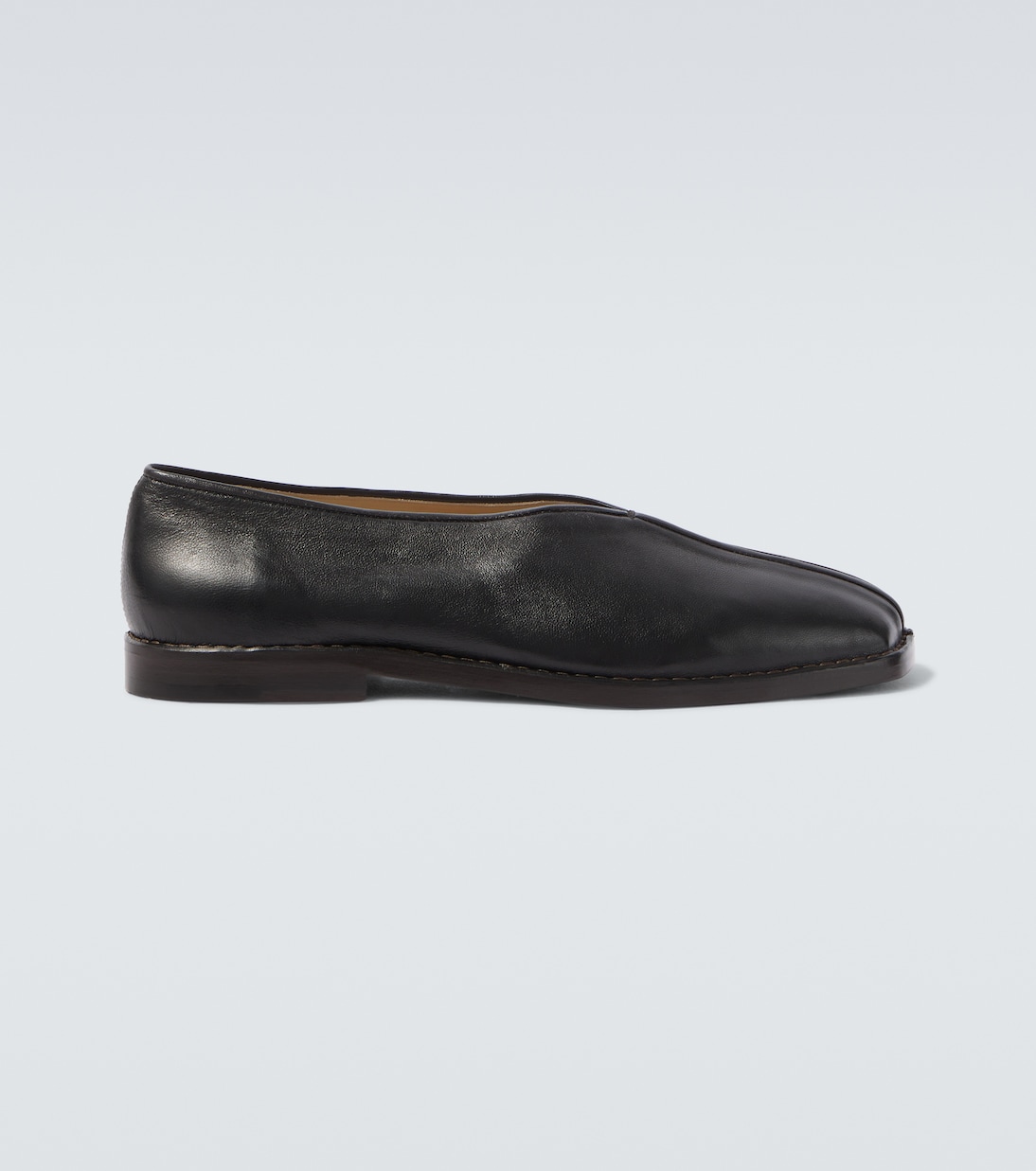 Leather slip-on shoes | Lemaire