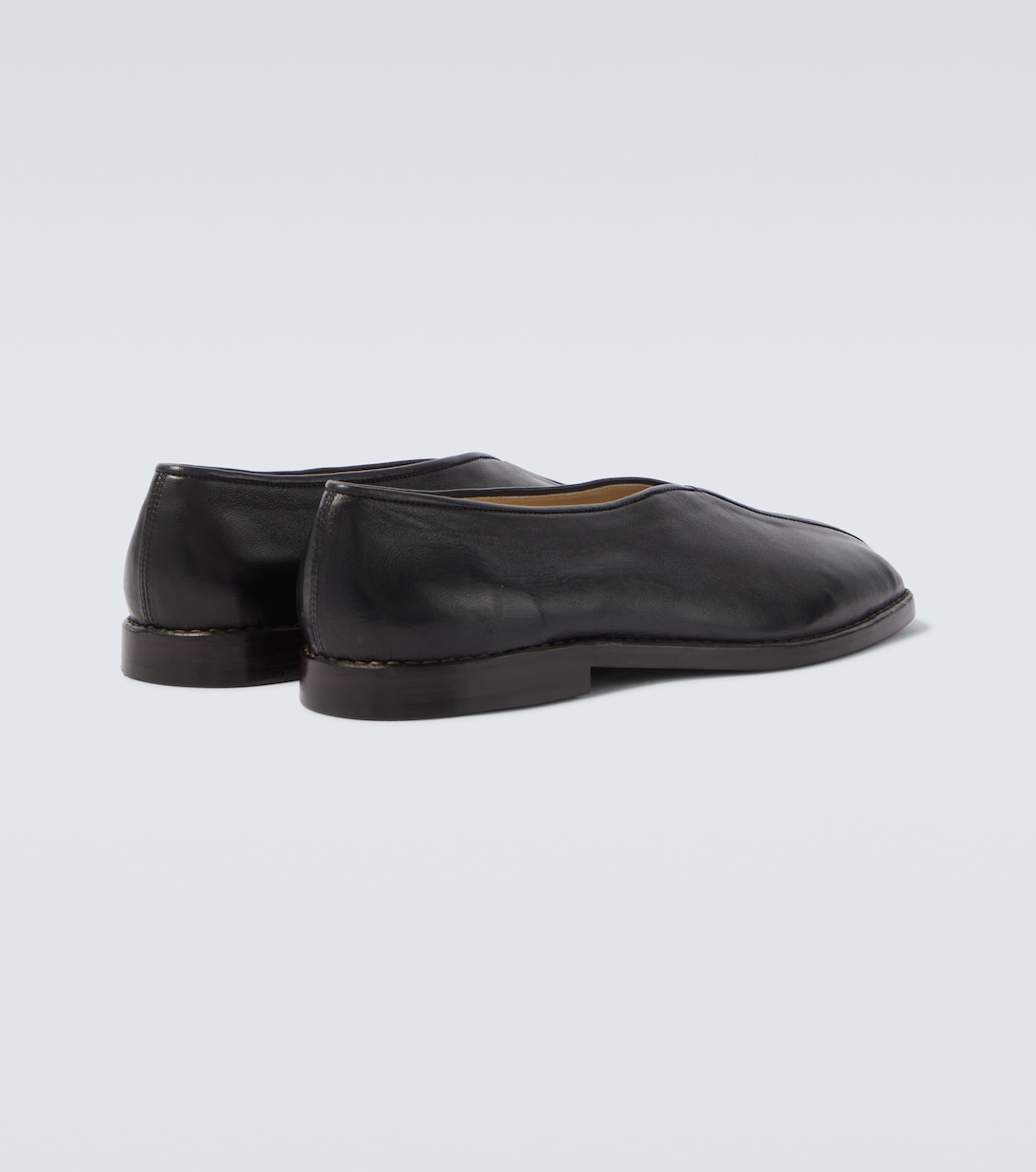 Leather slip-on shoes | Lemaire