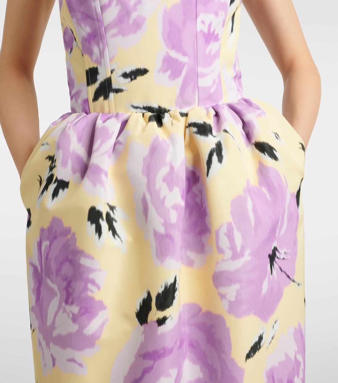 Robe longue imprimée | Patou