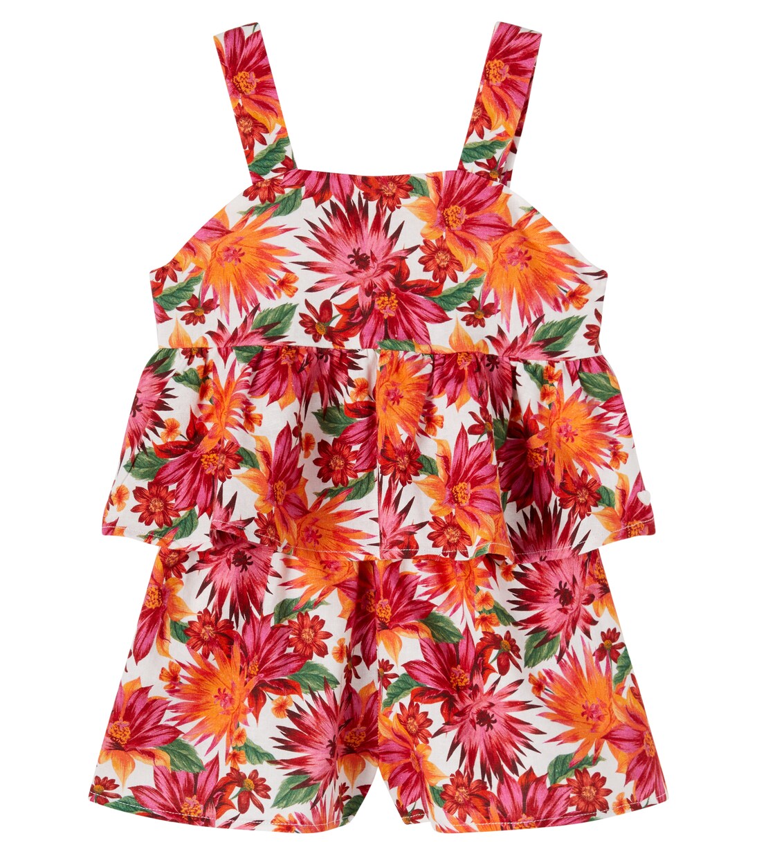 Ensemble top et short en coton et lin | Tartine et Chocolat