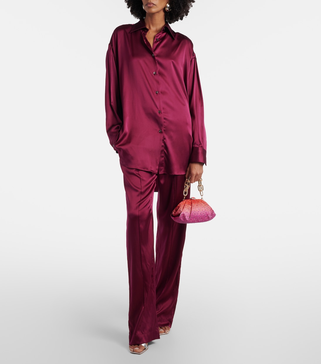 Gemma crystal-embellished clutch | Judith Leiber Couture