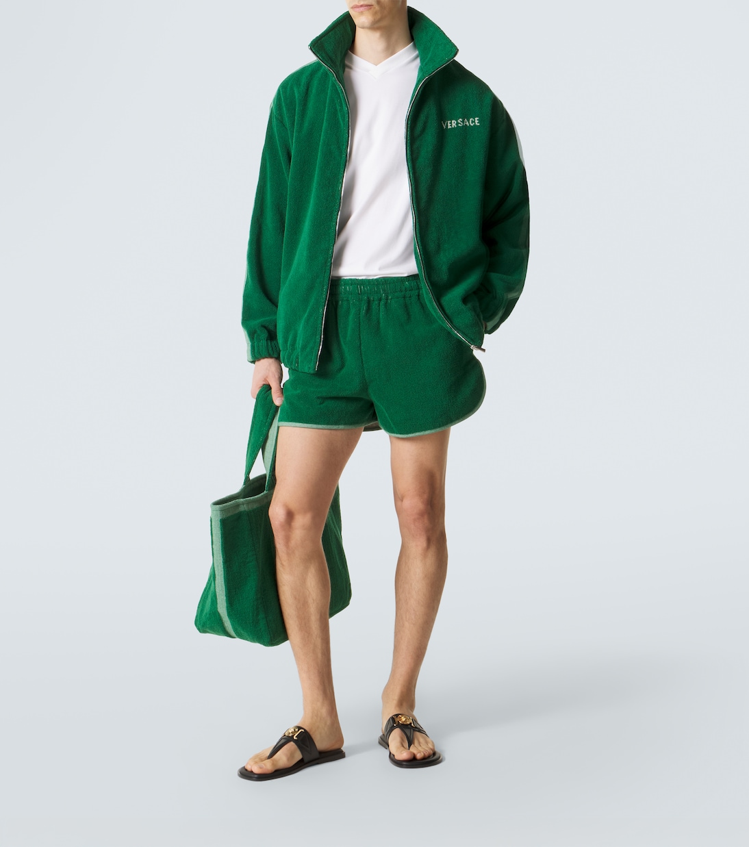 Veste Medusa en jacquard de coton | Versace