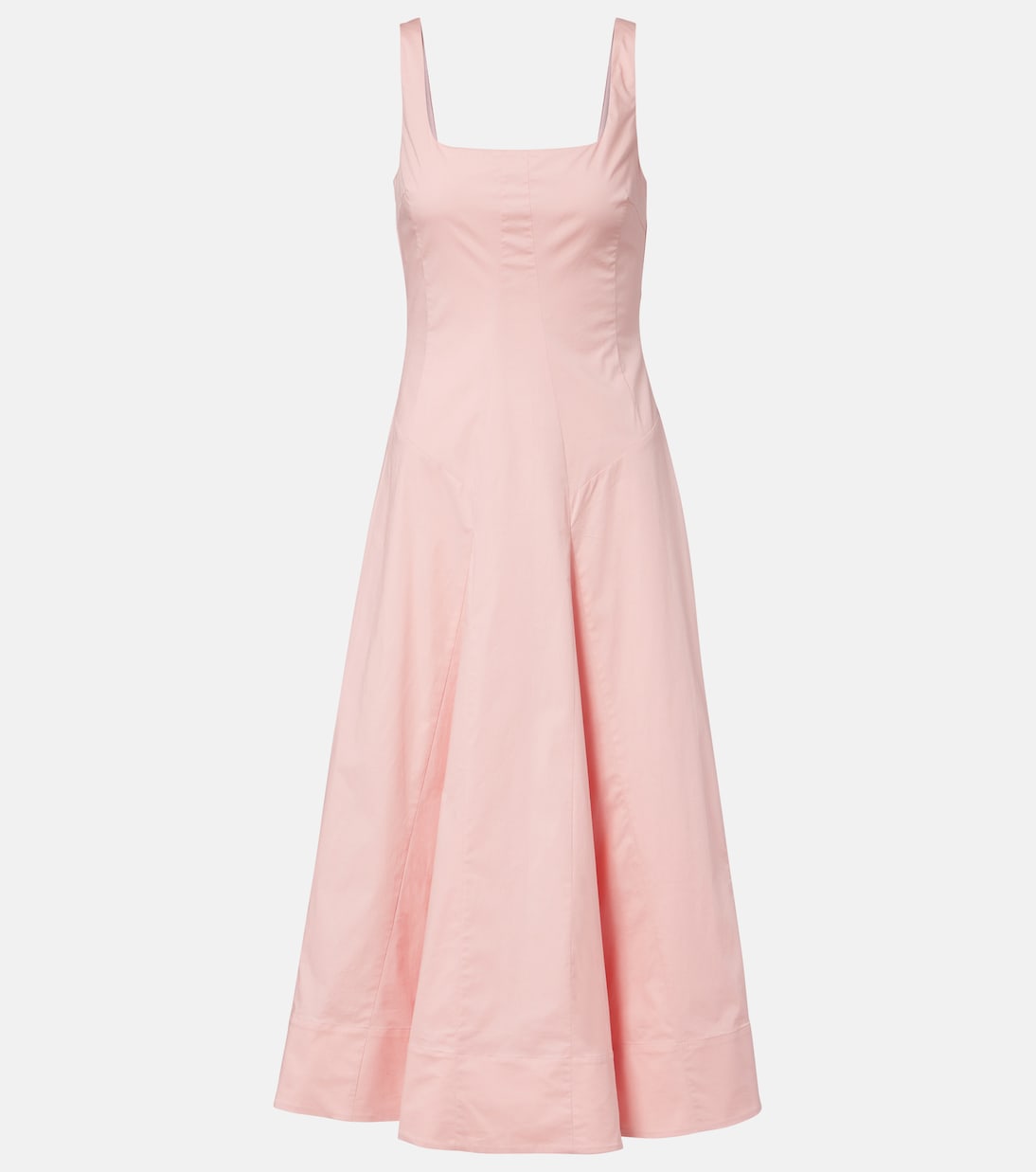 Willow cotton midi dress | Staud