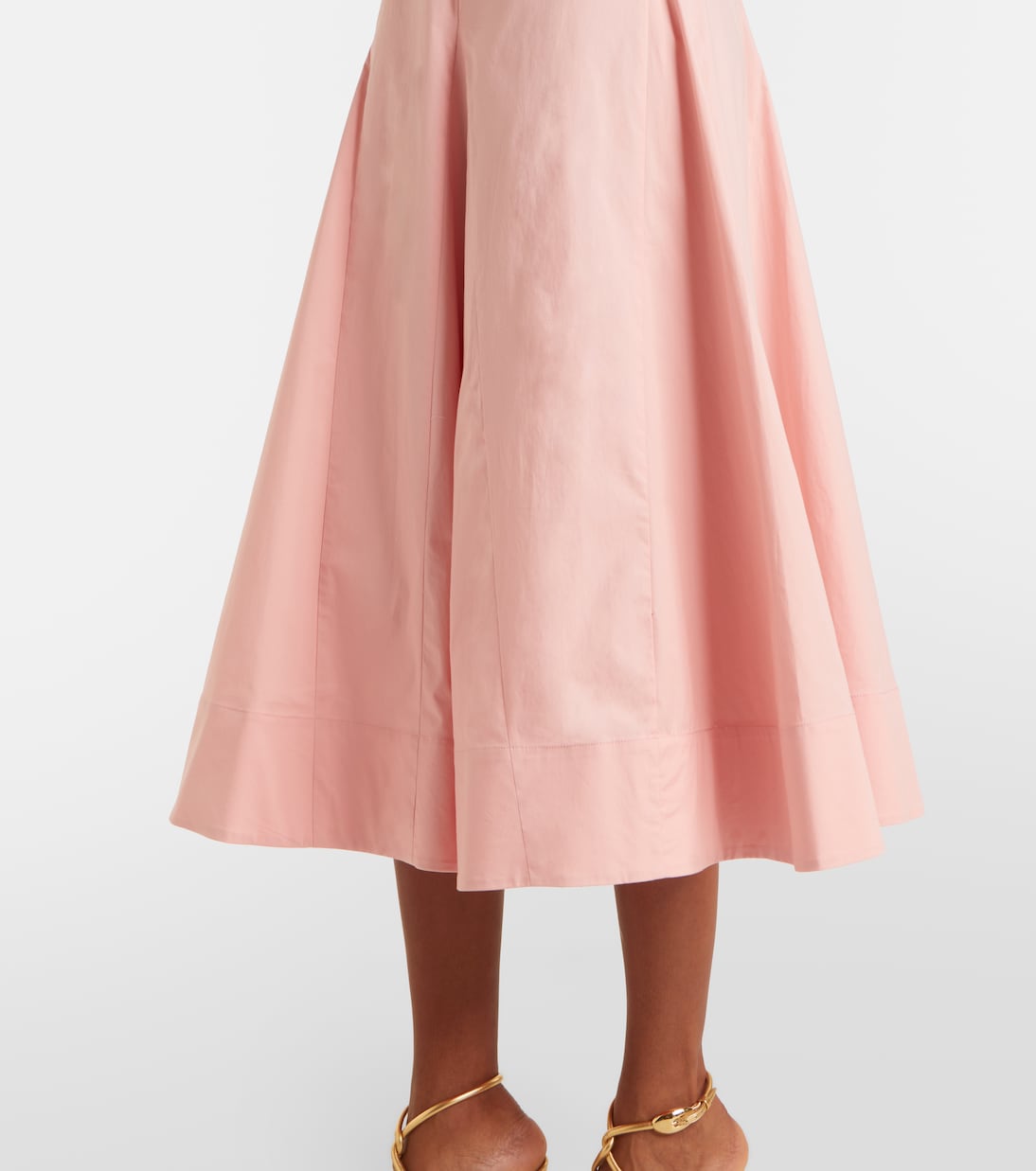 Willow cotton midi dress | Staud