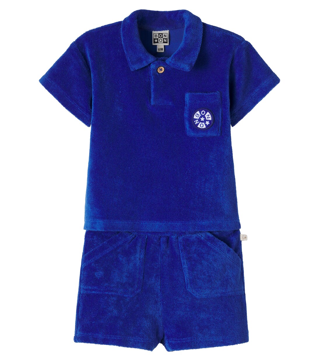 Baby Nivio polo shirt and Nono shorts set | Bonton