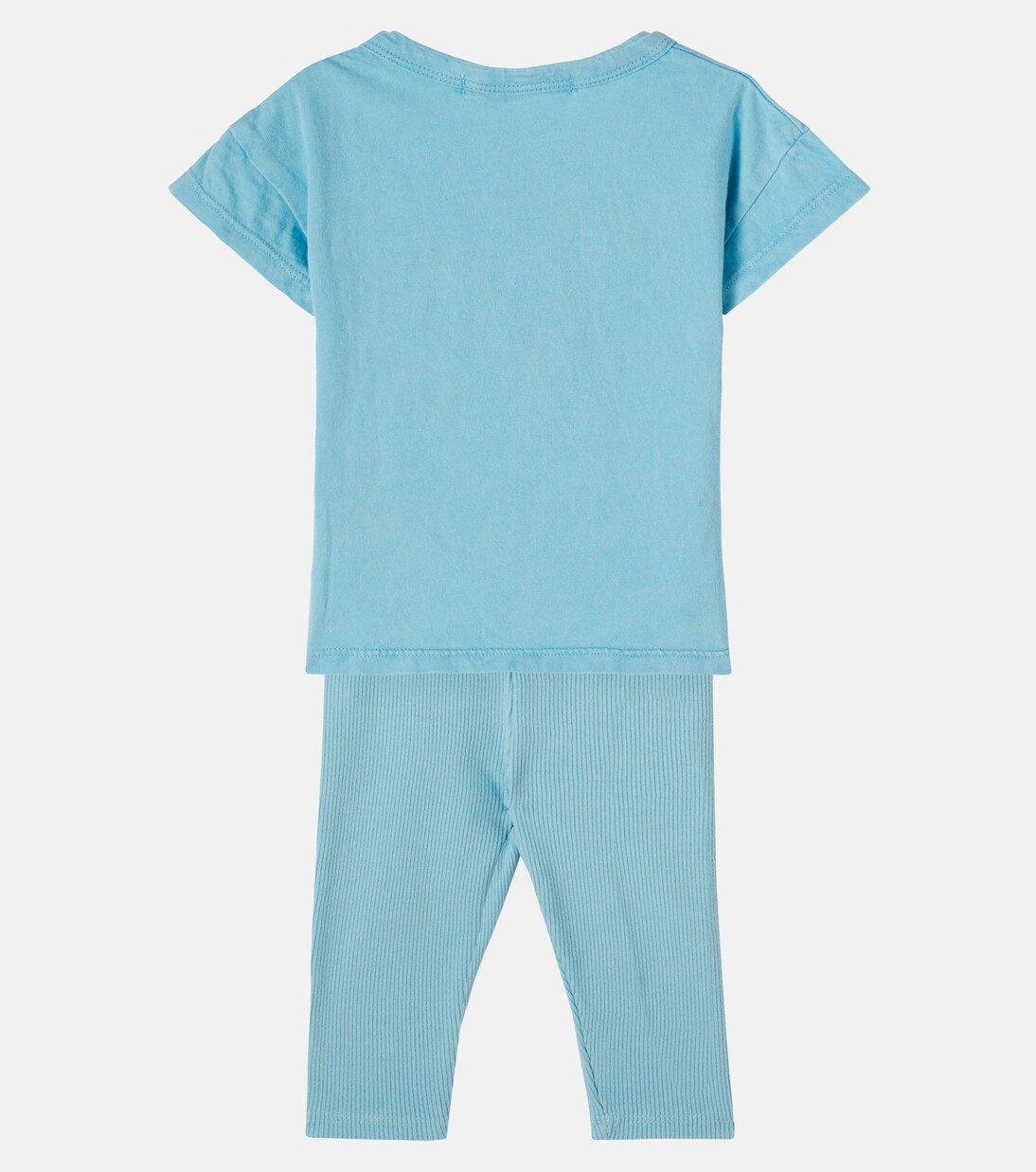 Baby printed cotton T-shirt and leggings set | Bobo Choses