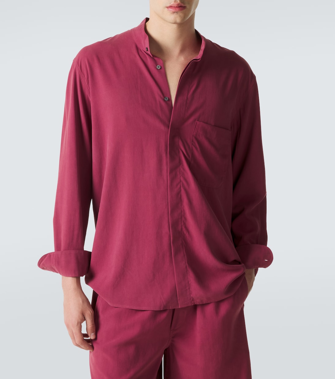 Silk shirt | Saman Amel