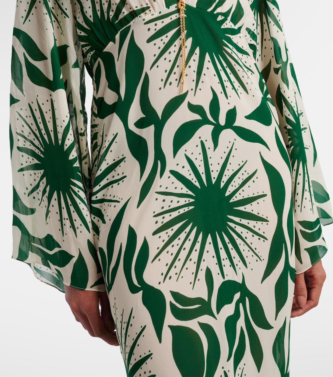 Robe longue imprimée Odele | Cala de la Cruz