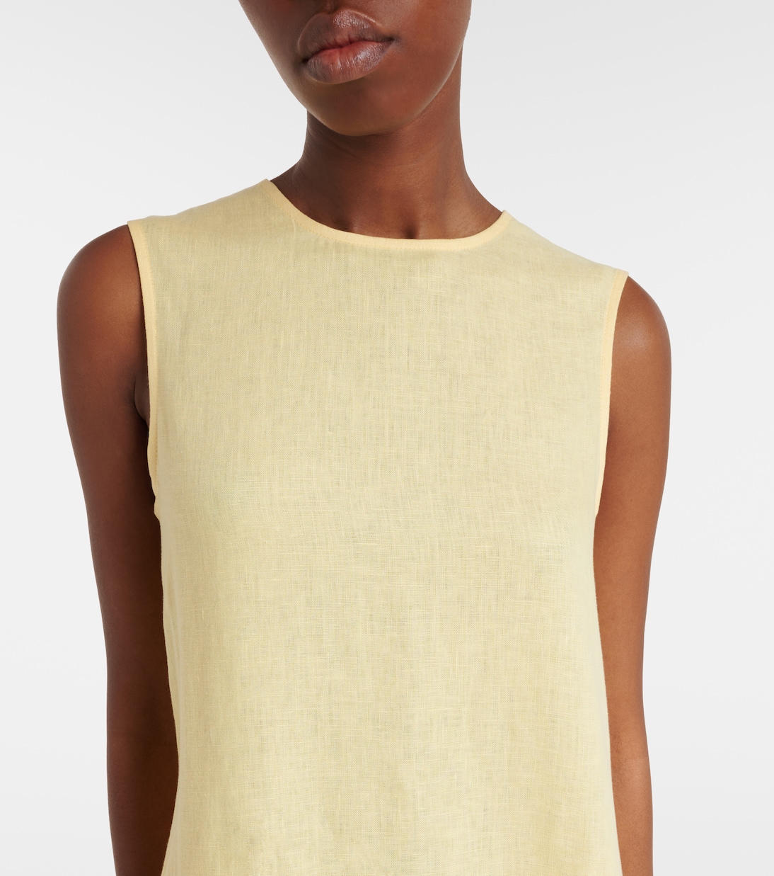 Tallin linen maxi dress | Asceno