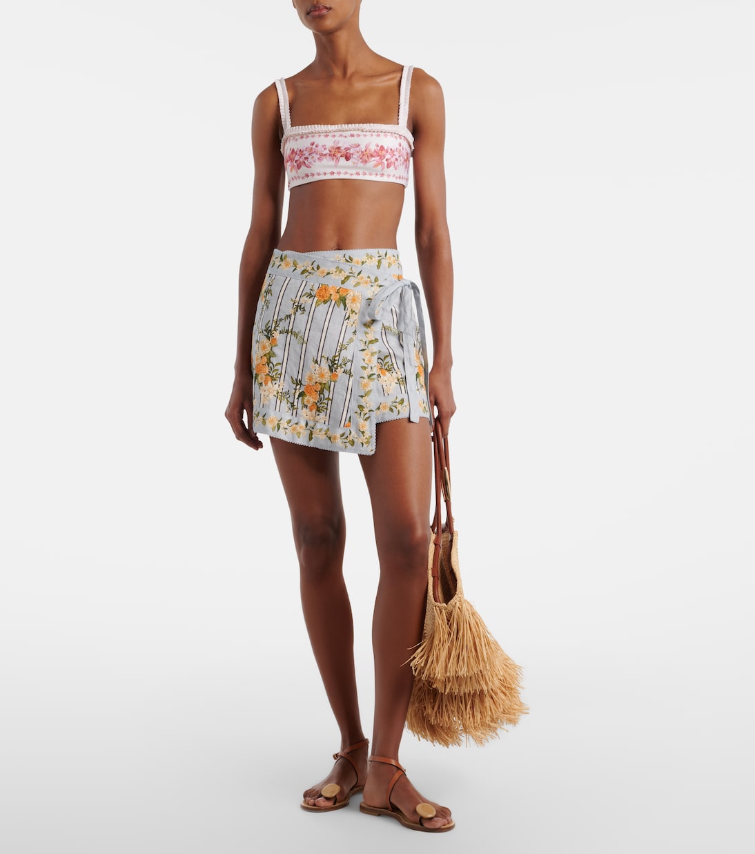 Pareo Luna aus Leinen | Agua by Agua Bendita