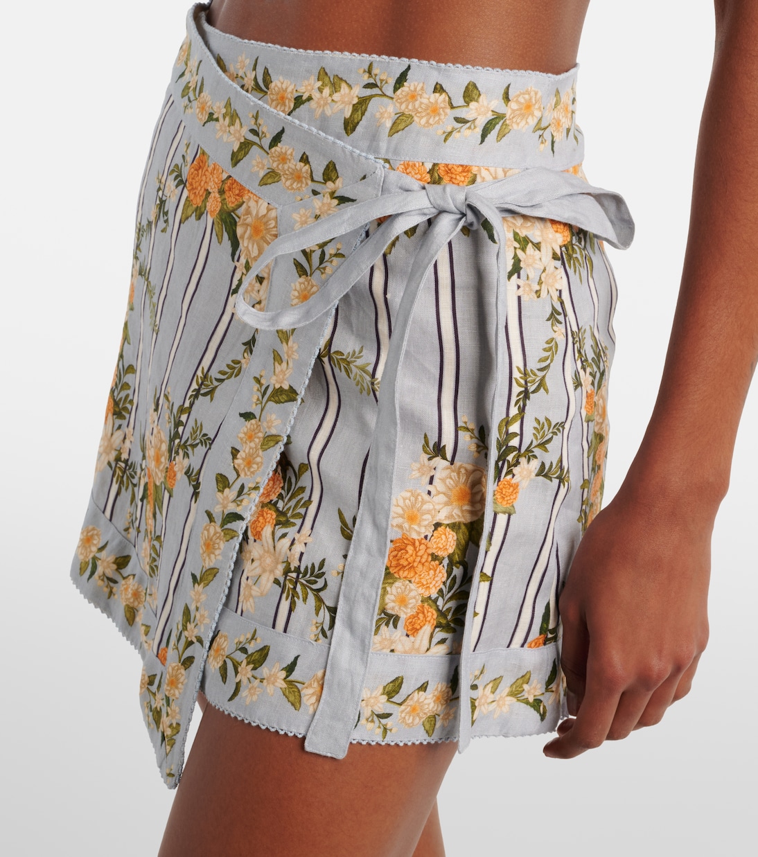 Pareo Luna aus Leinen | Agua by Agua Bendita