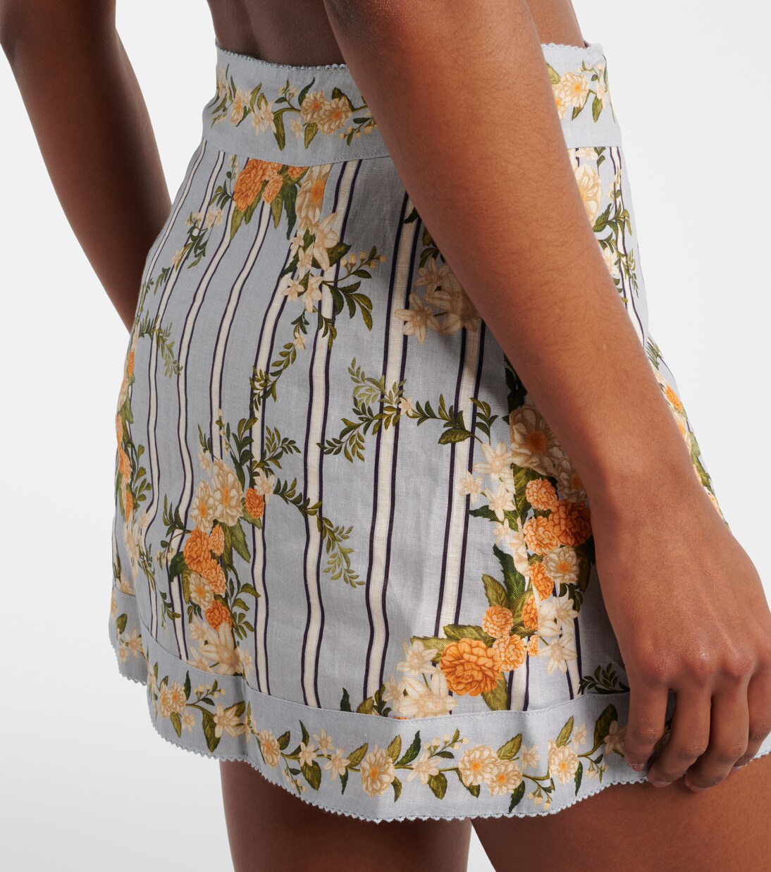 Pareo Luna aus Leinen | Agua by Agua Bendita